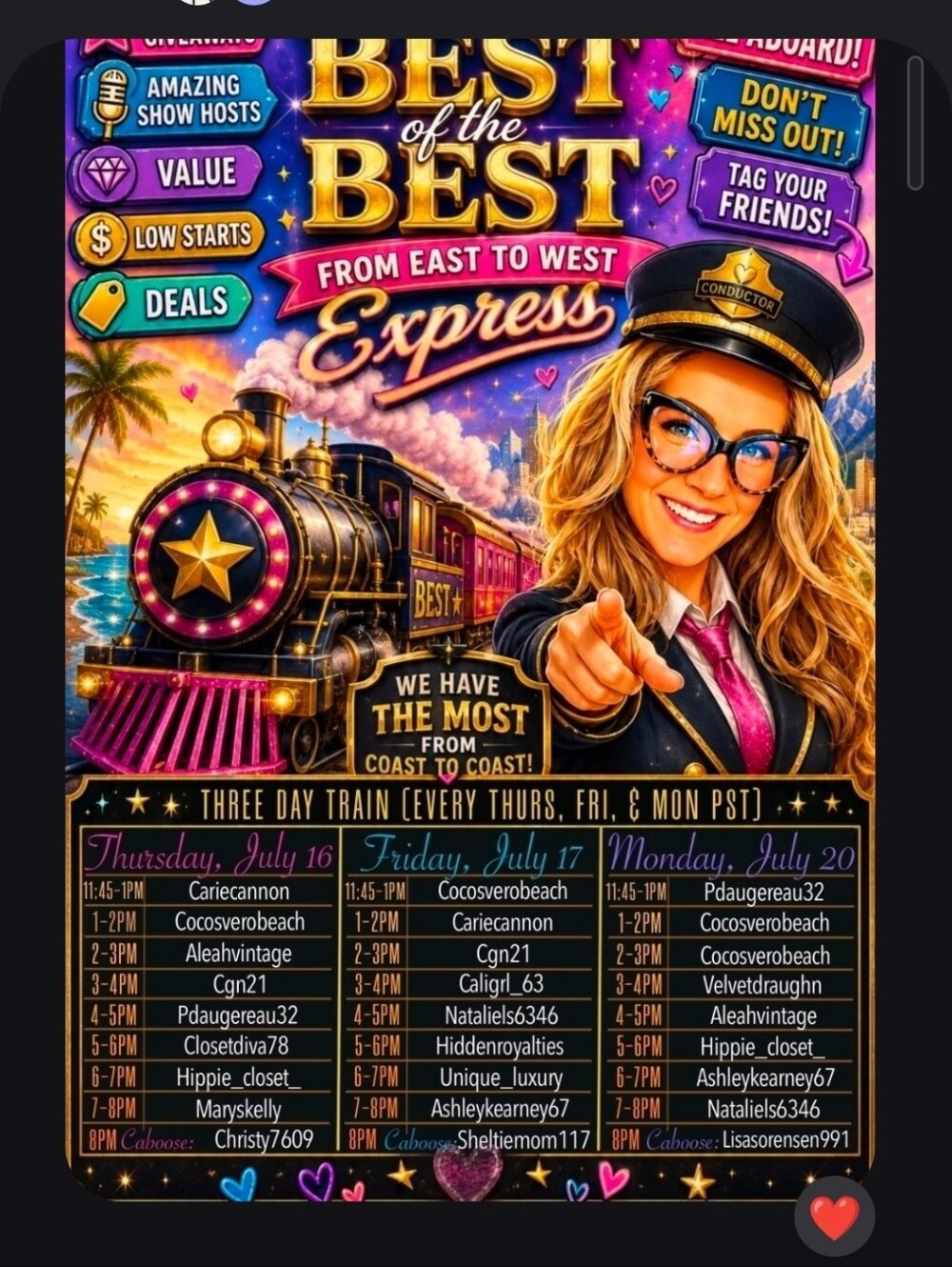 Best Of The Best Train
